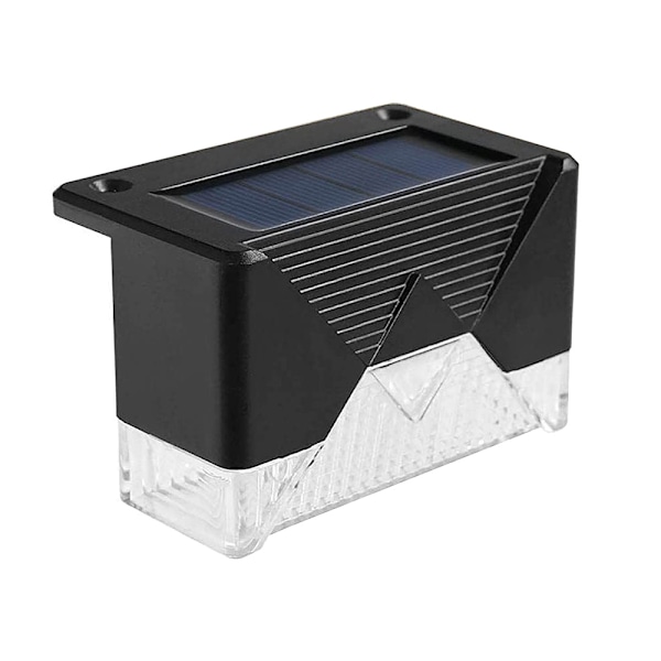 4-pack Solcellsdrivna LED-lampor Svart