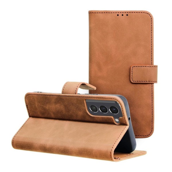 Plånboksfodral Samsung S22 Plus, Eco läder Svart