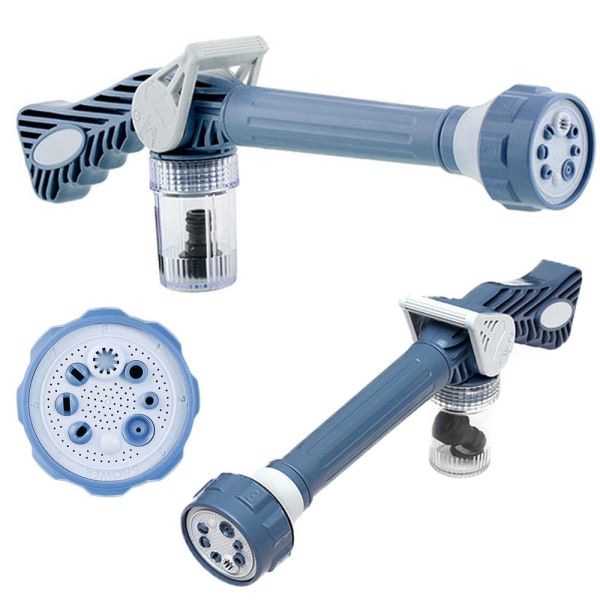 Bilvask mundstykke / sprøjtepistol med shampoobeholder Blue