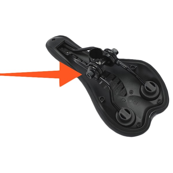 Sport  Cykelsadel – Mjuk och Bekväm med Foam Gel Svart