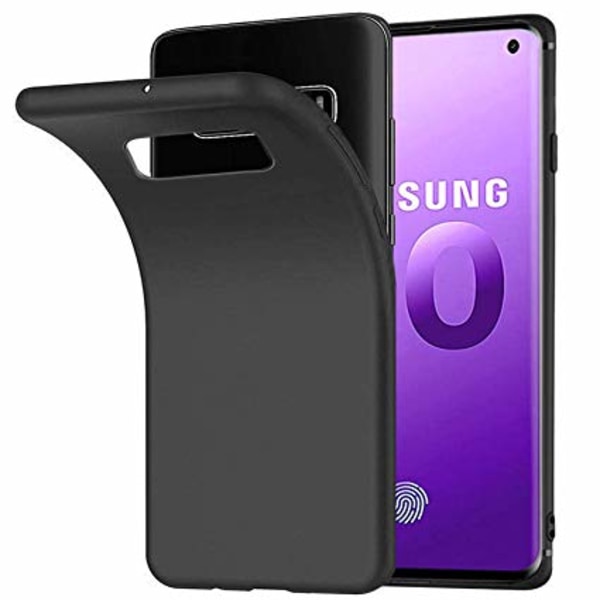 Cover i gummi, Samsung S10 Plus mat overflade Black