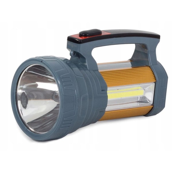 Ladattava taskulamppu - Hakuvalo - CREE XM-L L2 LED - Aurinkoken Grey