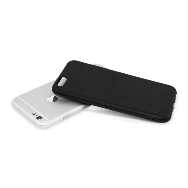 Cover i gummi, iPhone 6s Plus, mat overflade Black