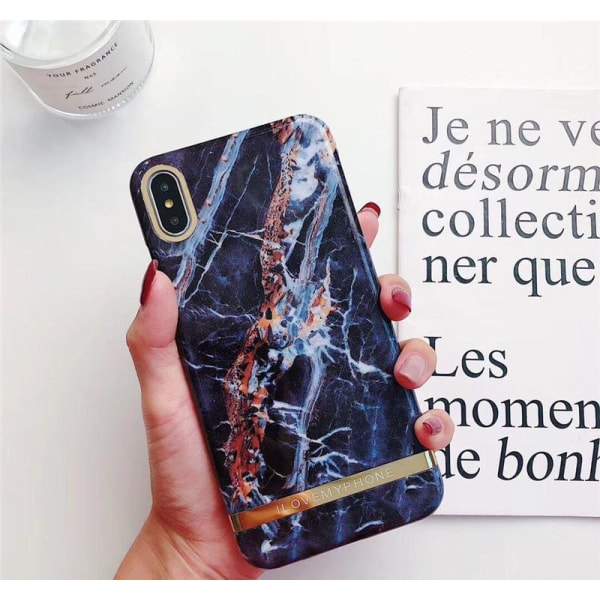 I.L.M.P. iPhone Xs MAX etui Marmor White