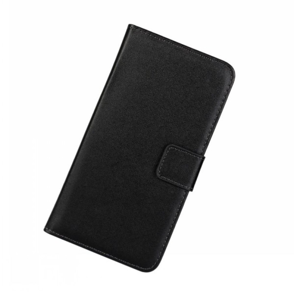 Plånbokfodral till Huawei P40 i Äkta skinn - Stilrent och snyggt Black