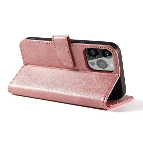 Plånboksfodral iPhone 15 3 kort Rosa