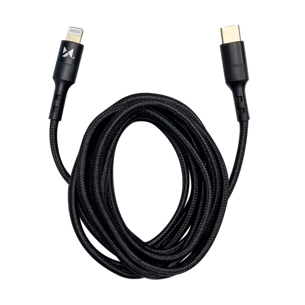 PD 18w - 2m kabel - Ladekabel for iPhone 12/13/14/15 Black