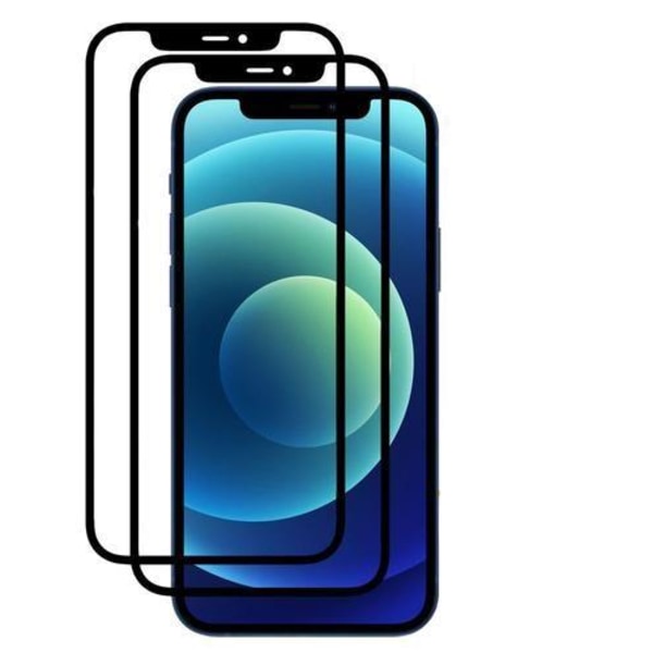 2-pack Skärmskydd iPhone Xs / iPhone 11 Pro Fullskärm Transparent