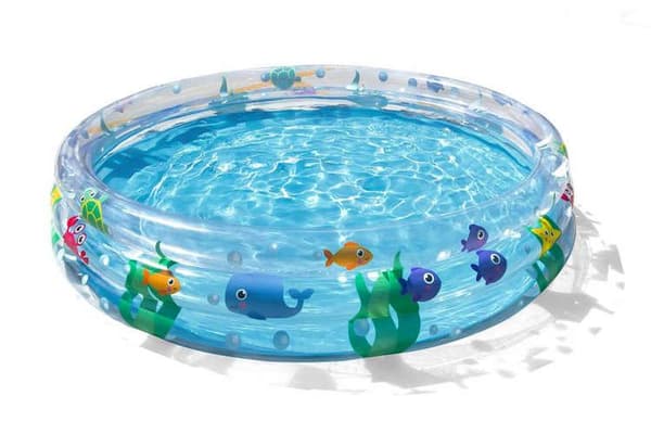 Uppblåsbar Pool - 101L - Bestway -  152cm/30cm Blå