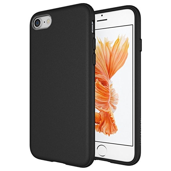 Cover i gummi, iPhone 7 / 8 / SE 2020/2022 Mat overflade Black