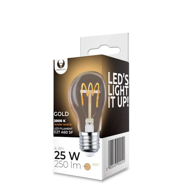 Hehkulamppu LED - E27 - 4w - Retrolamppu Warm white