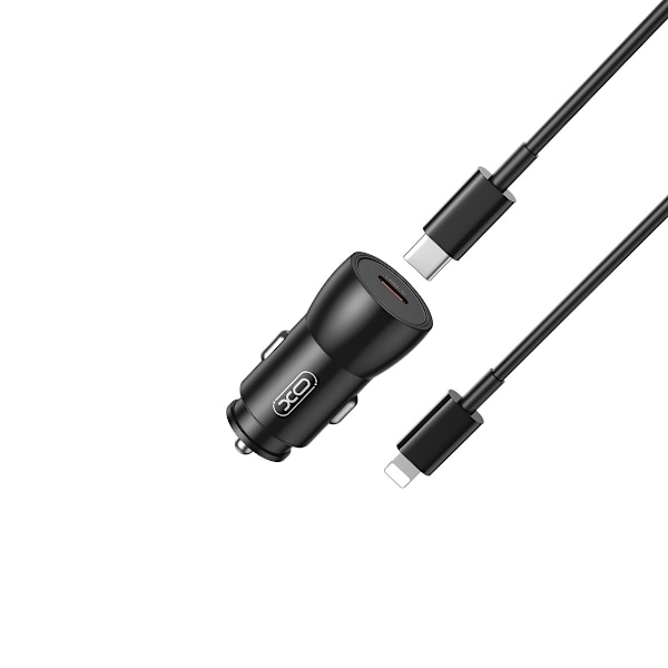Maxlife CC57 PD Biloplader 1x USB-C med ladekabel Black