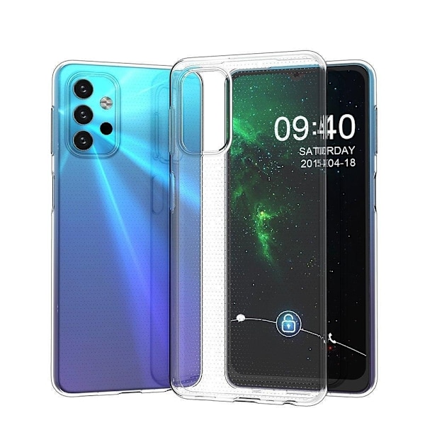 Skal Samsung A16 4G/5G i genomskinligt gummi Transparent