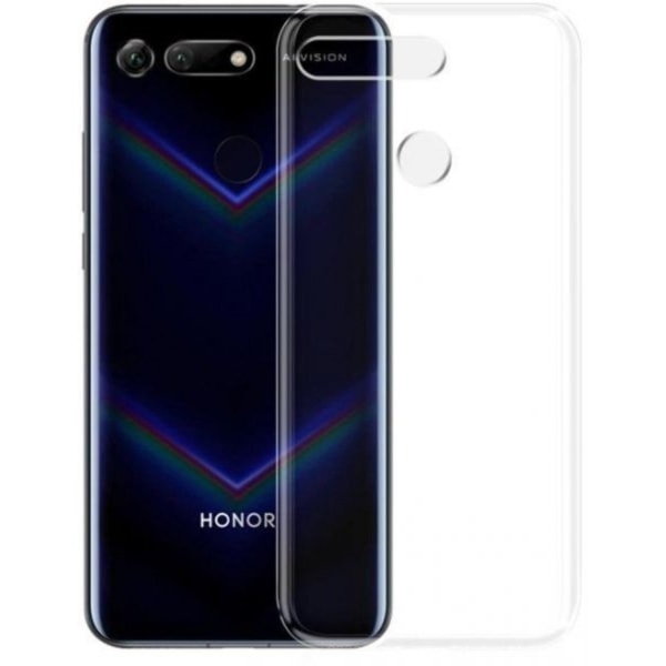Honor View 20/V20 Kuori läpinäkyvää kumia Transparent