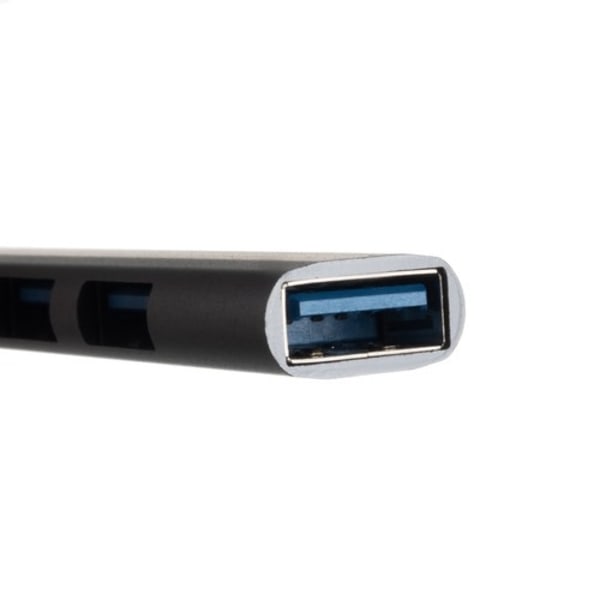 USB HUB – 4 portar (3.0 + 2.0) Svart
