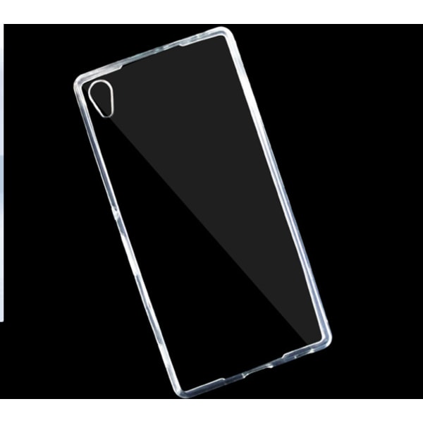 Sony Z5 Compact Kuori läpinäkyvää kumia Transparent