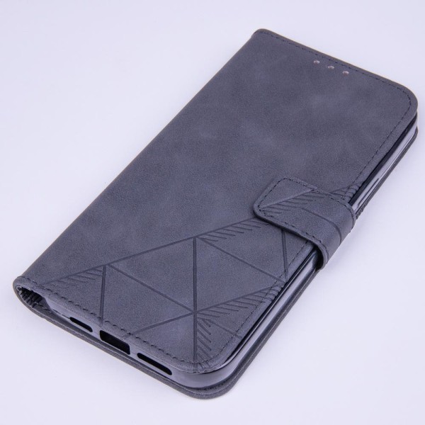 Lommebokveske iPhone 14 Plus - Stilig design Grey