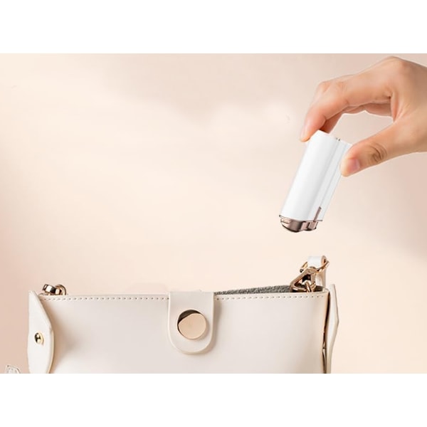 Epilator/barbermaskin for kroppen White