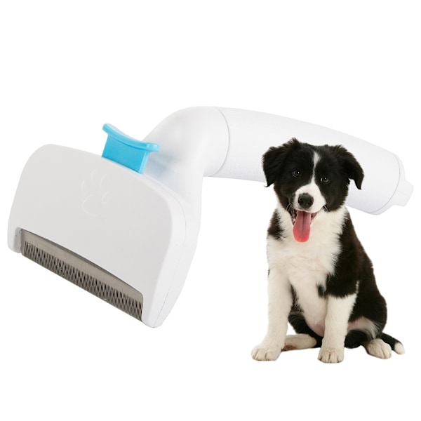 Djurkam för hund och katt - 11,5cm bred White