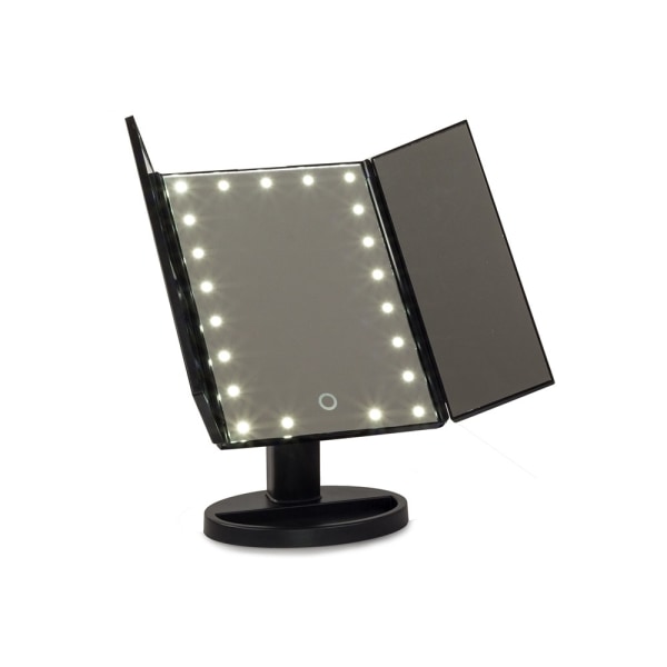 Sminkspegel med LED belysning Black