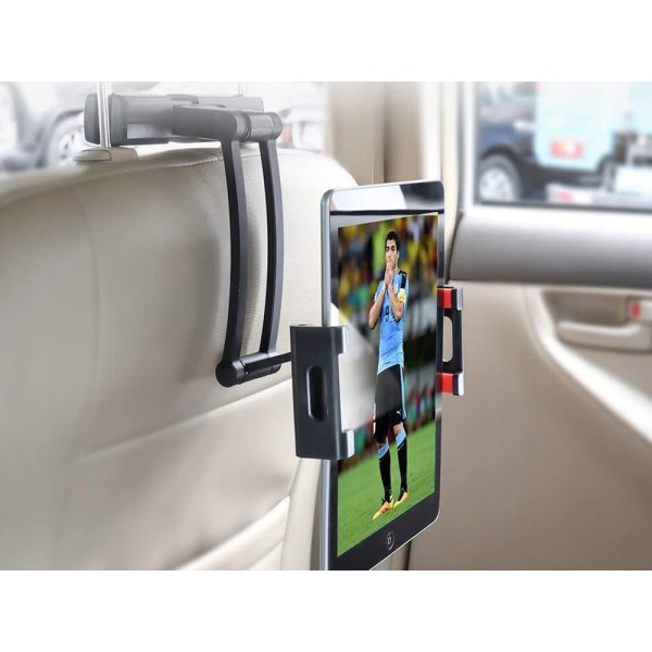 Bilholder for iPad / Mobil i baksetet Black