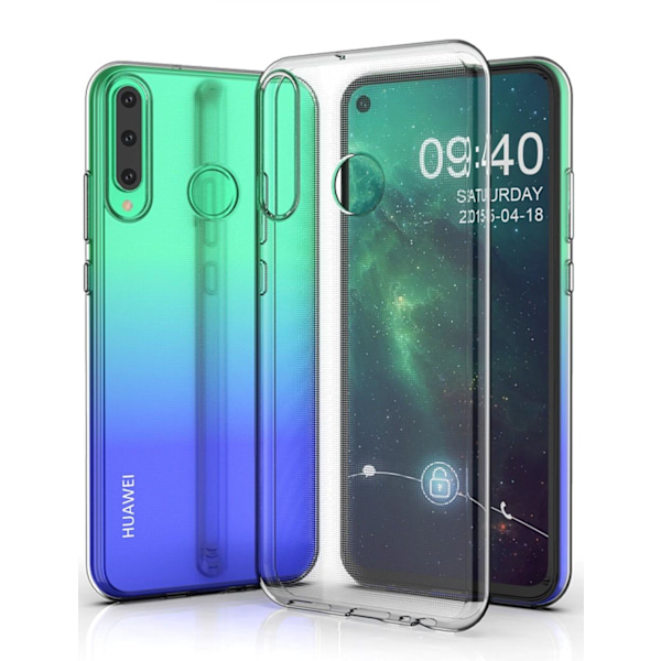 Huawei P40 Lite E Skall i gjennomsiktig gummi Transparent