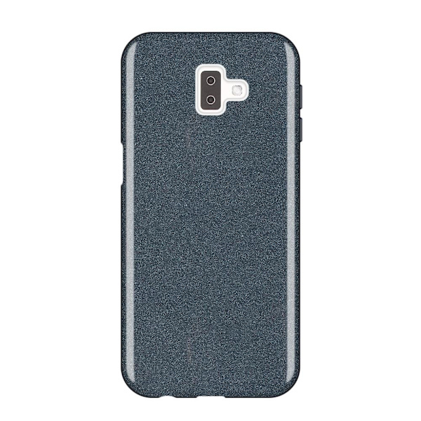 Glitter kuminen kansi, Samsung J6-2018 Black