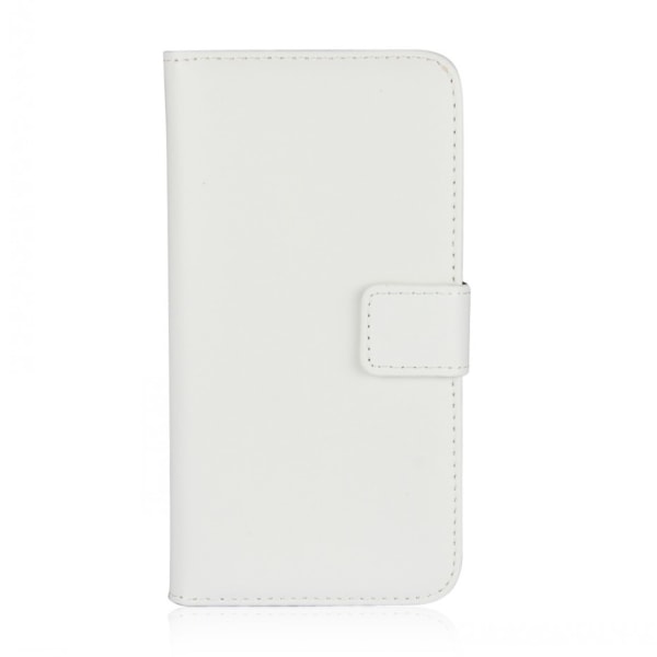 Lommebokveske iPhone Xs Max, ekte skinn White
