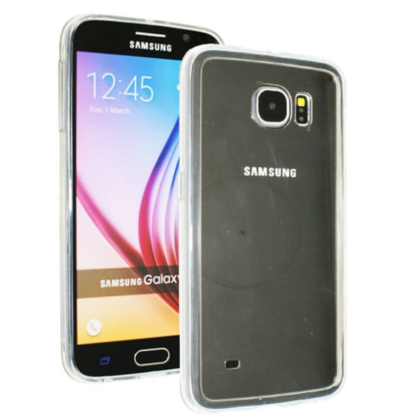 Samsung Galaxy S6 Cover i gennemsigtigt gummi, Transparent