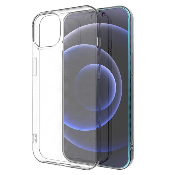 iPhone 13 - Skal - Genomskinligt gummi  - Slimmat Transparent