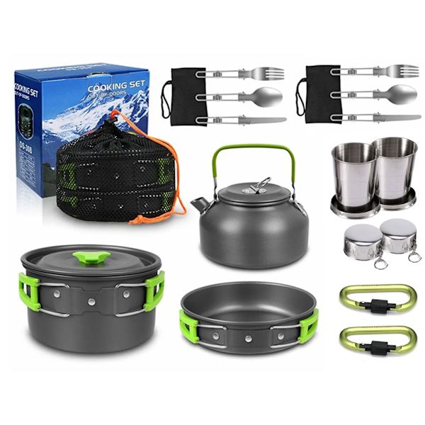 18in1 telttailusarja / Survival Kit / ulkokeittiön varusteet Multicolor
