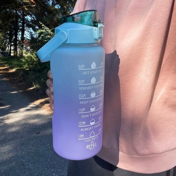 Vandflaske 2L Multicolor