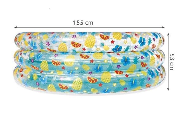 Uppblåsbar Pool - 445L - Bestway -  150cm/53cm multifärg