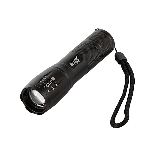 Kraftig lommelygte CREE LED T6 og med Q3 UV-teknologi Black