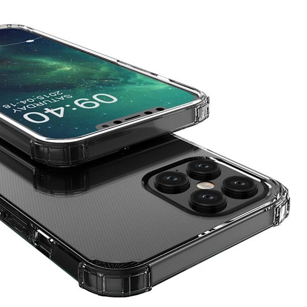 iPhone 13 Pro Max - Anti Shock Shell med forstærkede hjørner Transparent