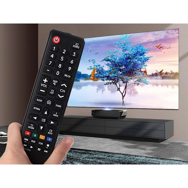 Fjärrkontroll för Samsung TV (Ersätter AA59-00741A) Svart