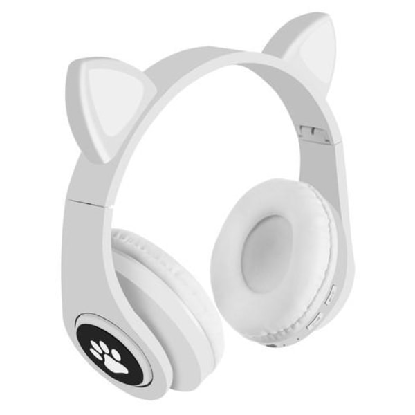 Bluetooth Stereo Headset, metall med magnet - MS-T2 White