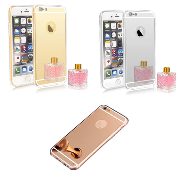 iPhone 6 / iPhone 6s spejllignende blødt cover. Gold