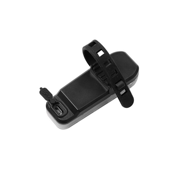 USB-Uppladdningsbar Cykelljus i LED Svart