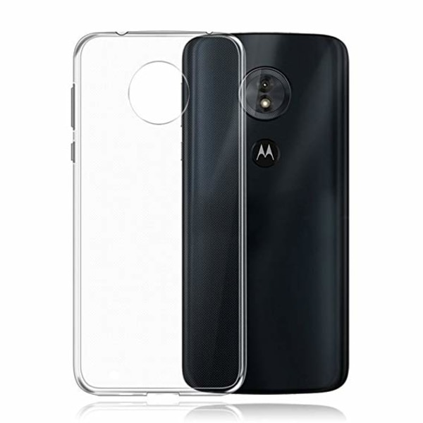 Motorola Moto E5/G6 Play, Shell i gennemsigtig gummi, Transparent