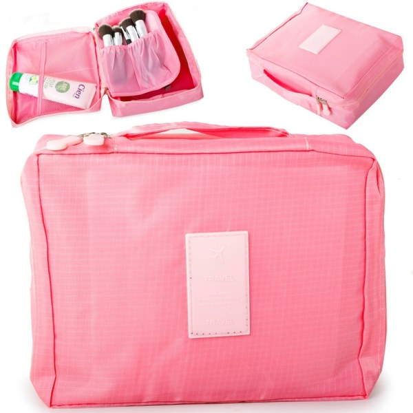 Toilettaske / Make-up taske / Toilettaske til rejser Pink