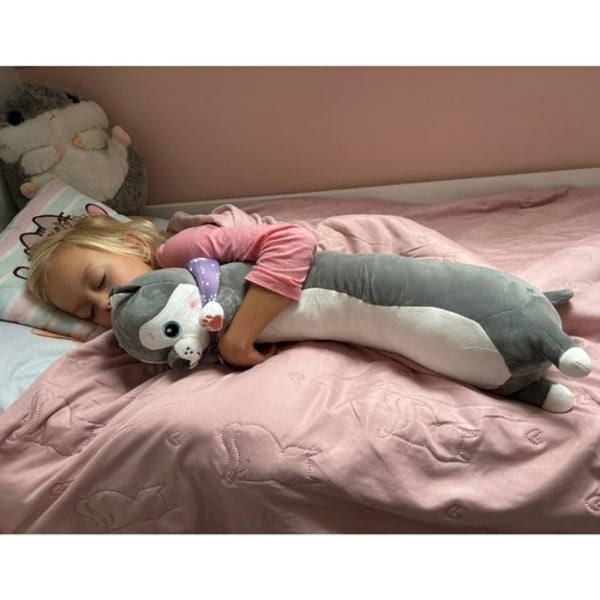 Pude / Udstoppet Dyr Maskot Bamse 70 cm Grey