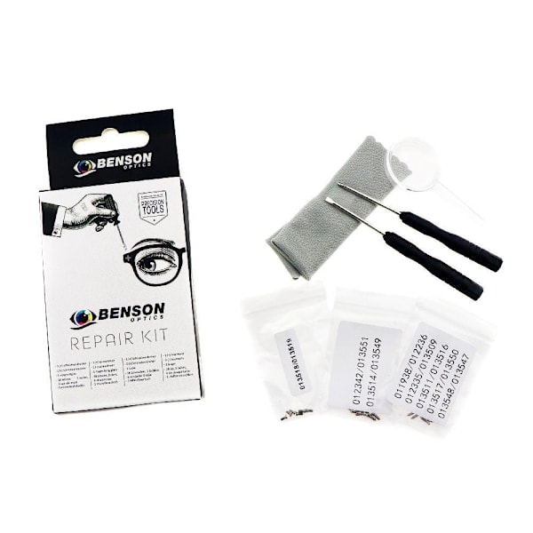 2 pakke Brille reparationssæt