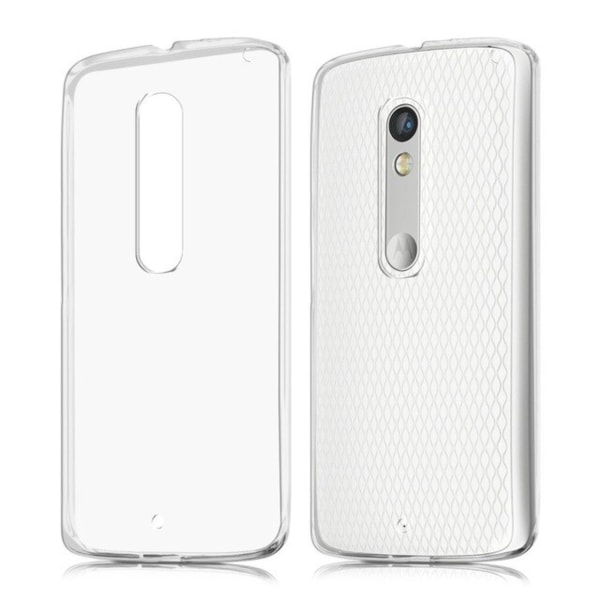 Motorola Moto G2 Kuori läpinäkyvää kumia Transparent