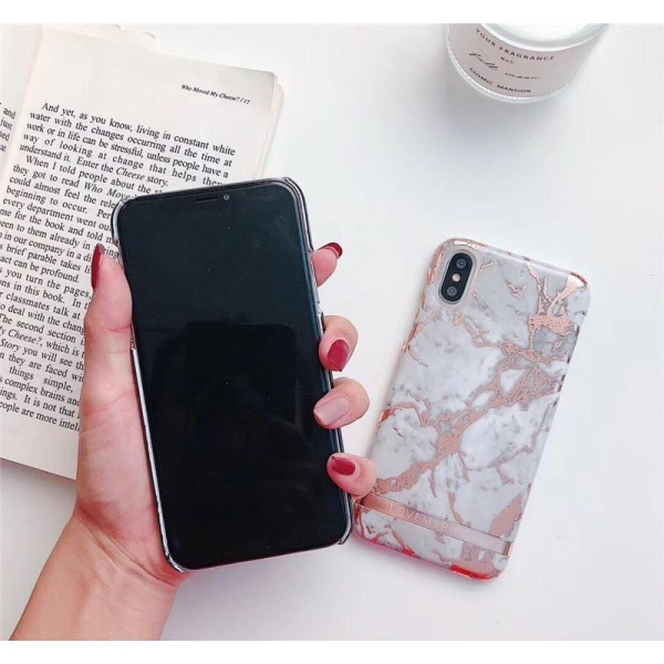 I.L.M.P. iPhone Xs MAX deksel marmor White