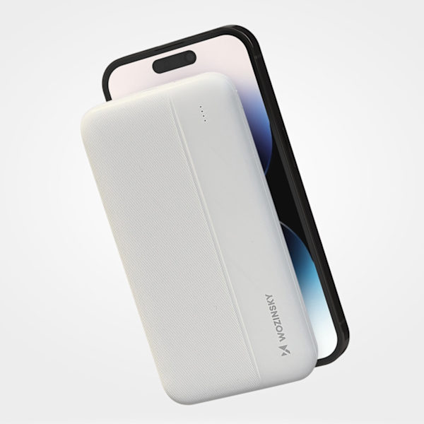Wozinsky Powerbank 10.000 mAh - 2 portar Vit