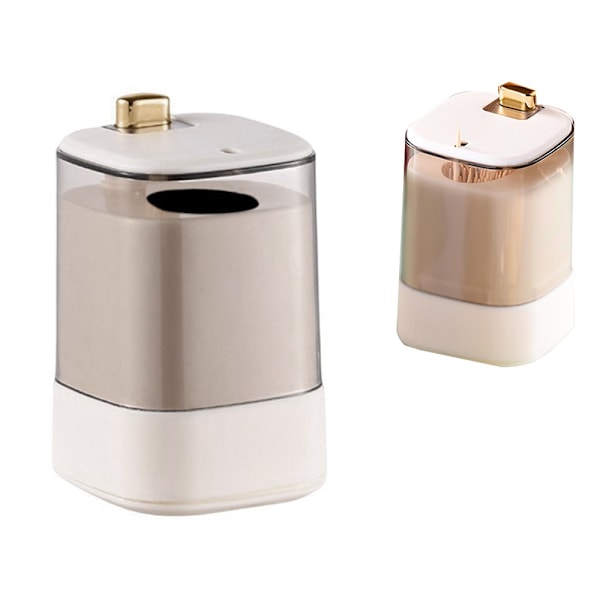 Automatisk Tandpetare Dispenser Vit