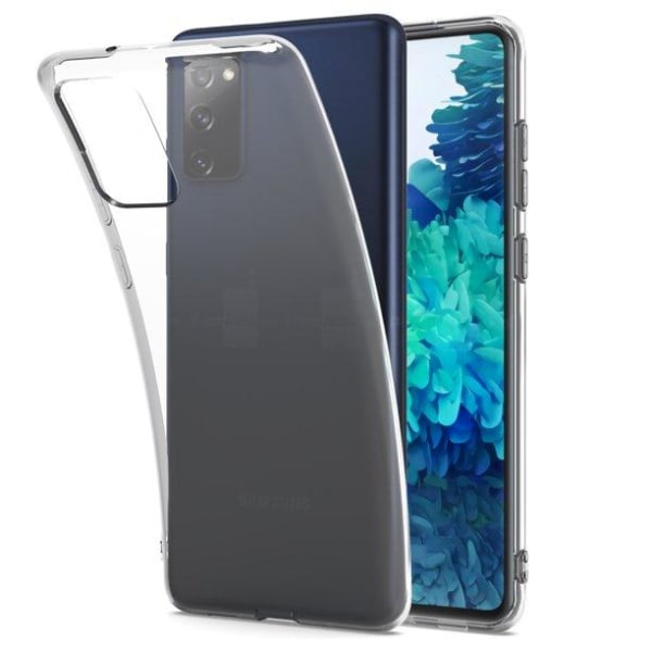 Samsung S20 FE 5G Kuori läpinäkyvää kumia Transparent