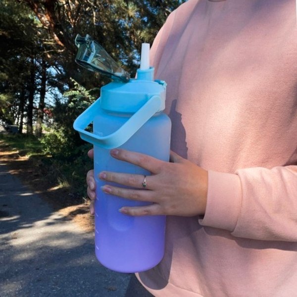 Vandflaske 2L Multicolor