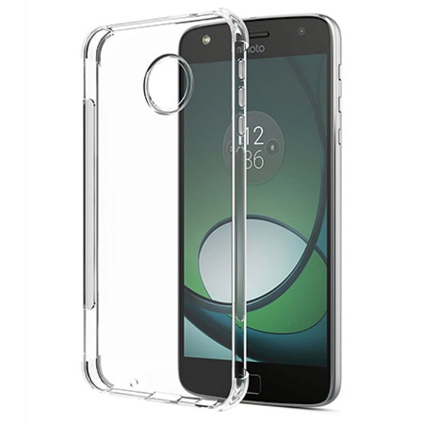 Motorola Moto G5 Kuori läpinäkyvää kumia Transparent